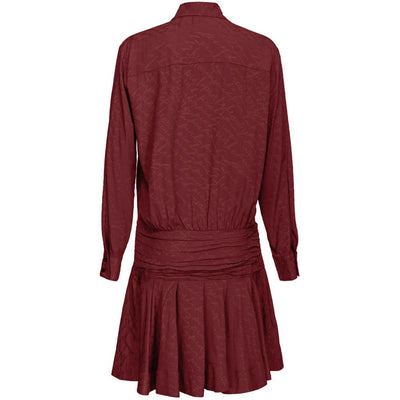 PINKO Rotes Seidenkleid für Frauen