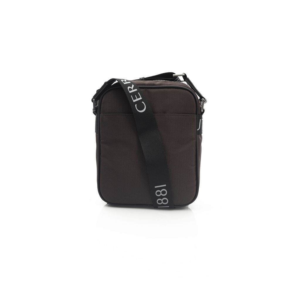 Cerruti 1881 Braunes Leder Frauen Crossbody Tasche