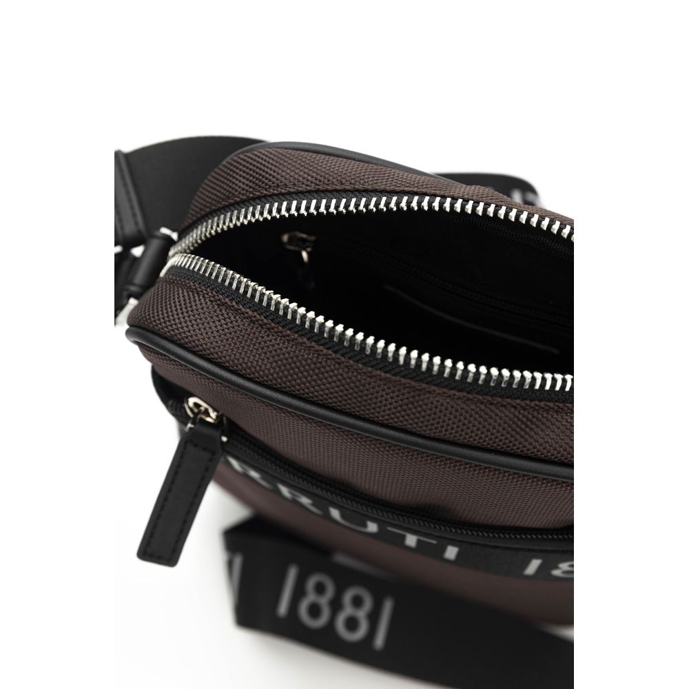 Cerruti 1881 Braunes Leder Frauen Crossbody Tasche