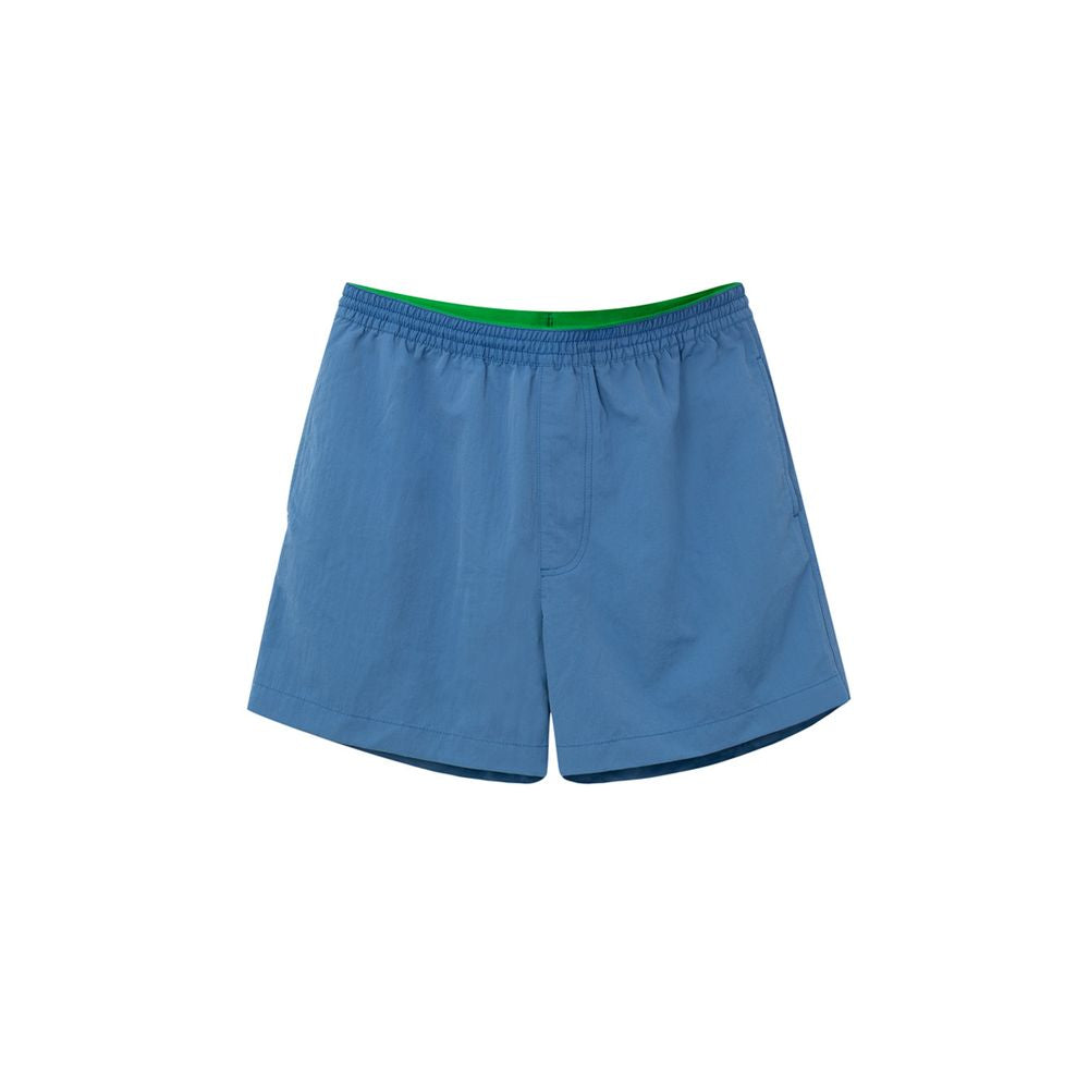 Bottega Veneta Blaue Polyamid-Badeshorts