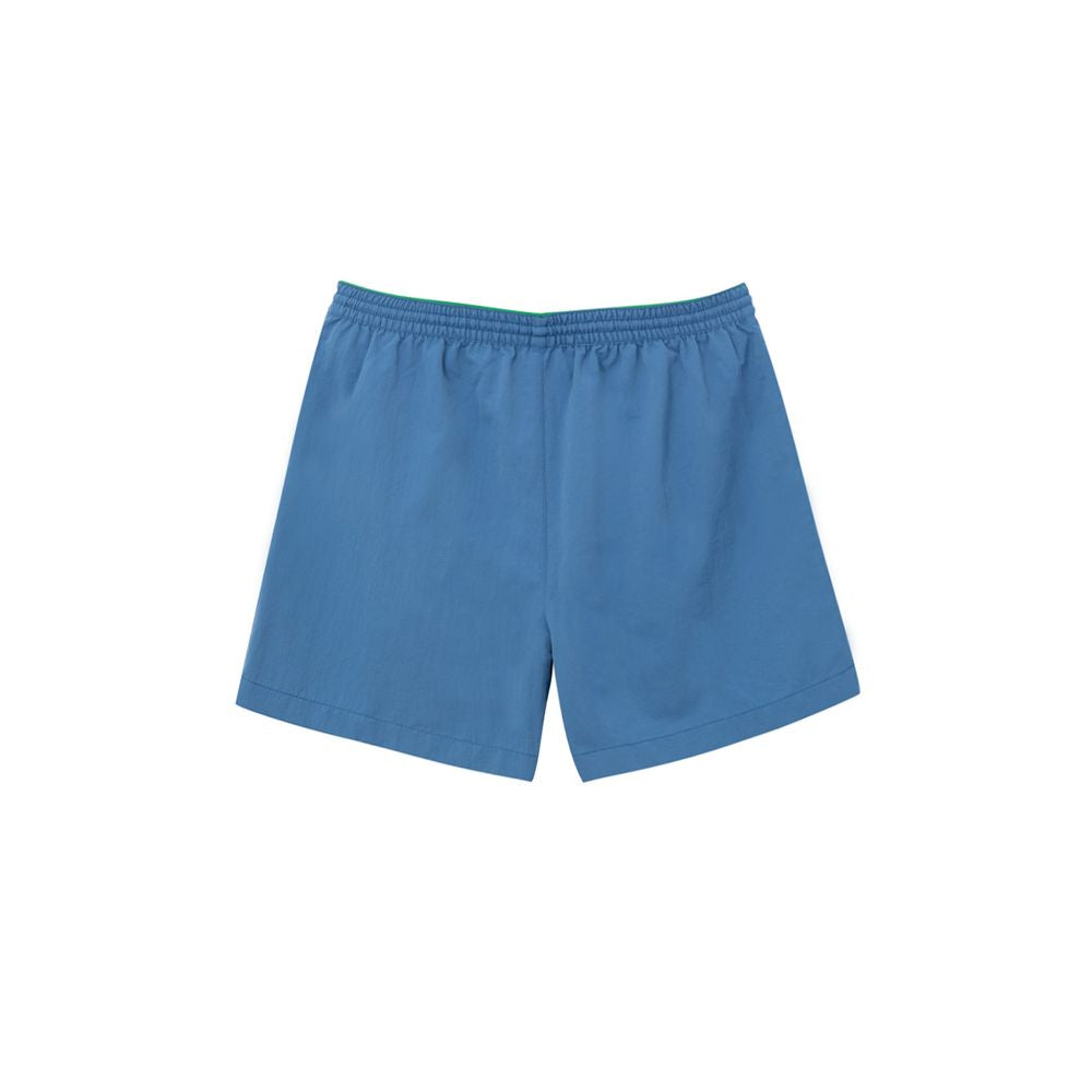 Bottega Veneta Blaue Polyamid-Badeshorts