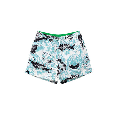 Bottega Veneta Weiße Polyamid-Badeshorts