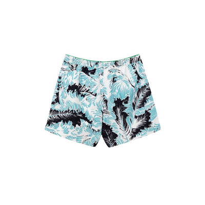 Bottega Veneta Weiße Polyamid-Badeshorts