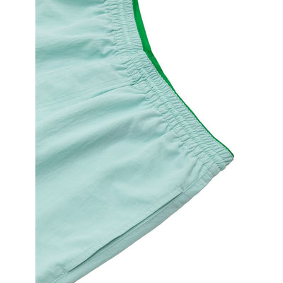 Bottega Veneta Türkisfarbene Polyamid-Badeshorts