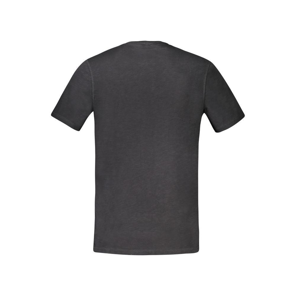 Hugo Boss Schwarzes T-Shirt aus Baumwolle