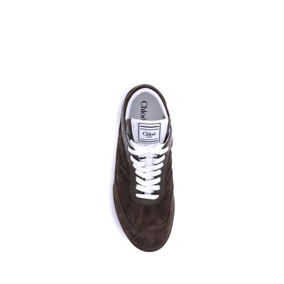 Chloé Wildleder-Kick-Sneakers