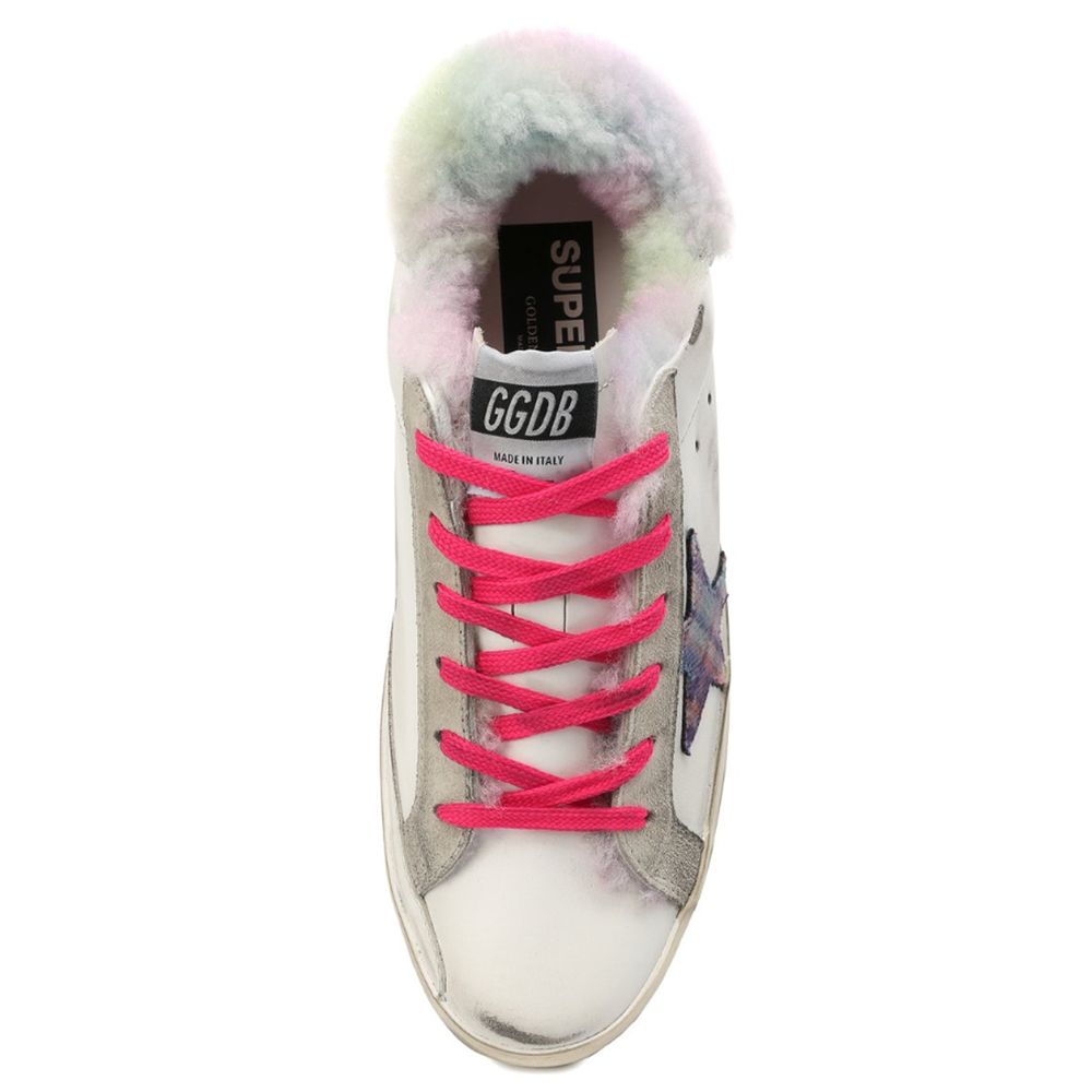 Golden Goose Weißes Leder Sneaker