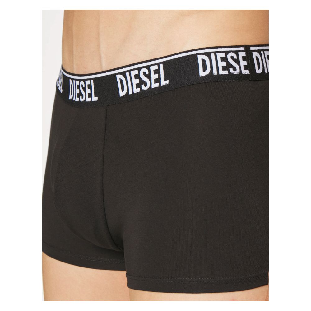 Diesel Schwarze Baumwollunterwäsche