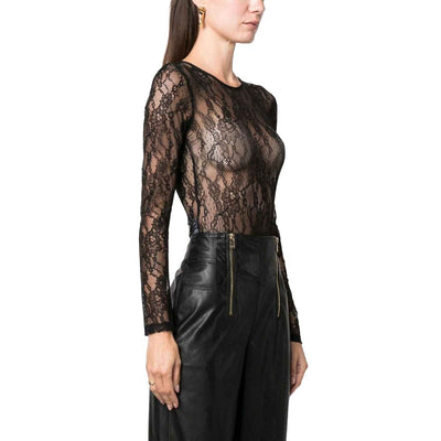 PINKO Schwarzes Nylon Tops &amp