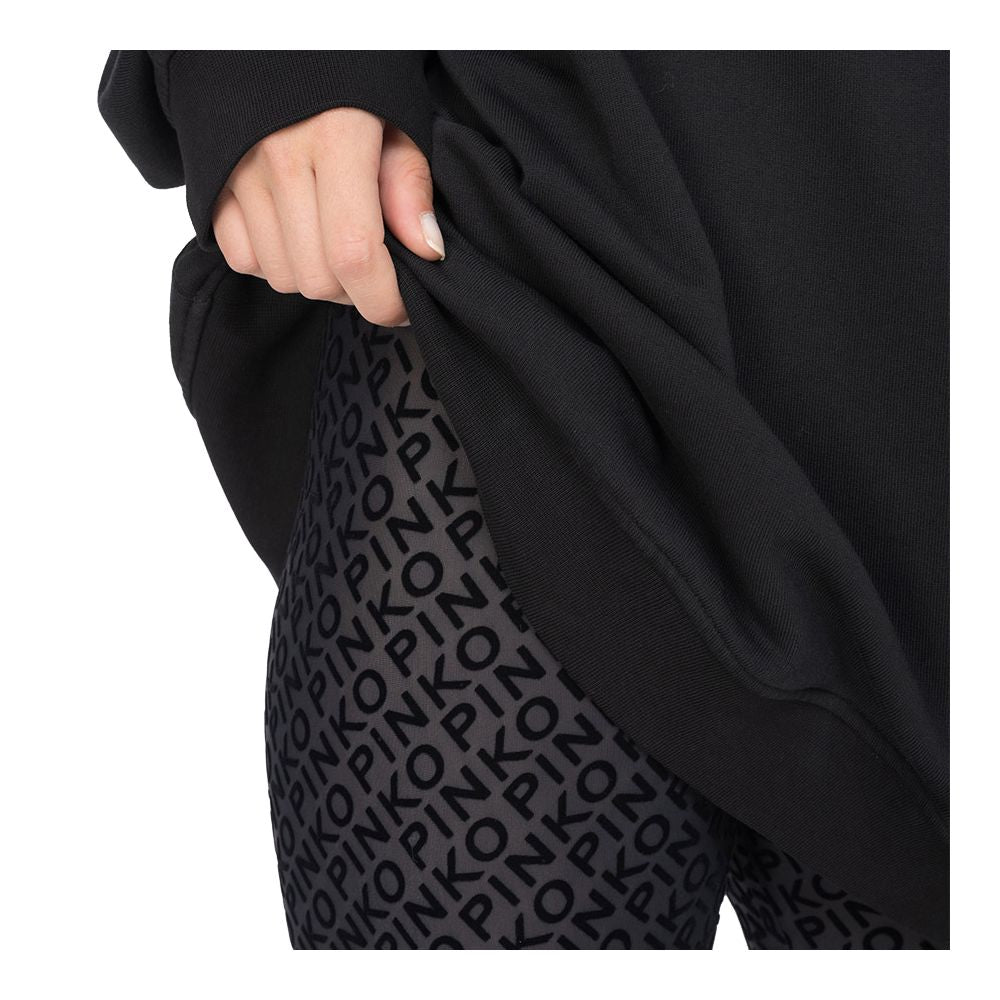 PINKO Schwarze Nylon Jeans &amp
