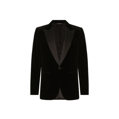 Dolce & Gabbana Smoking-Samt-Jacke