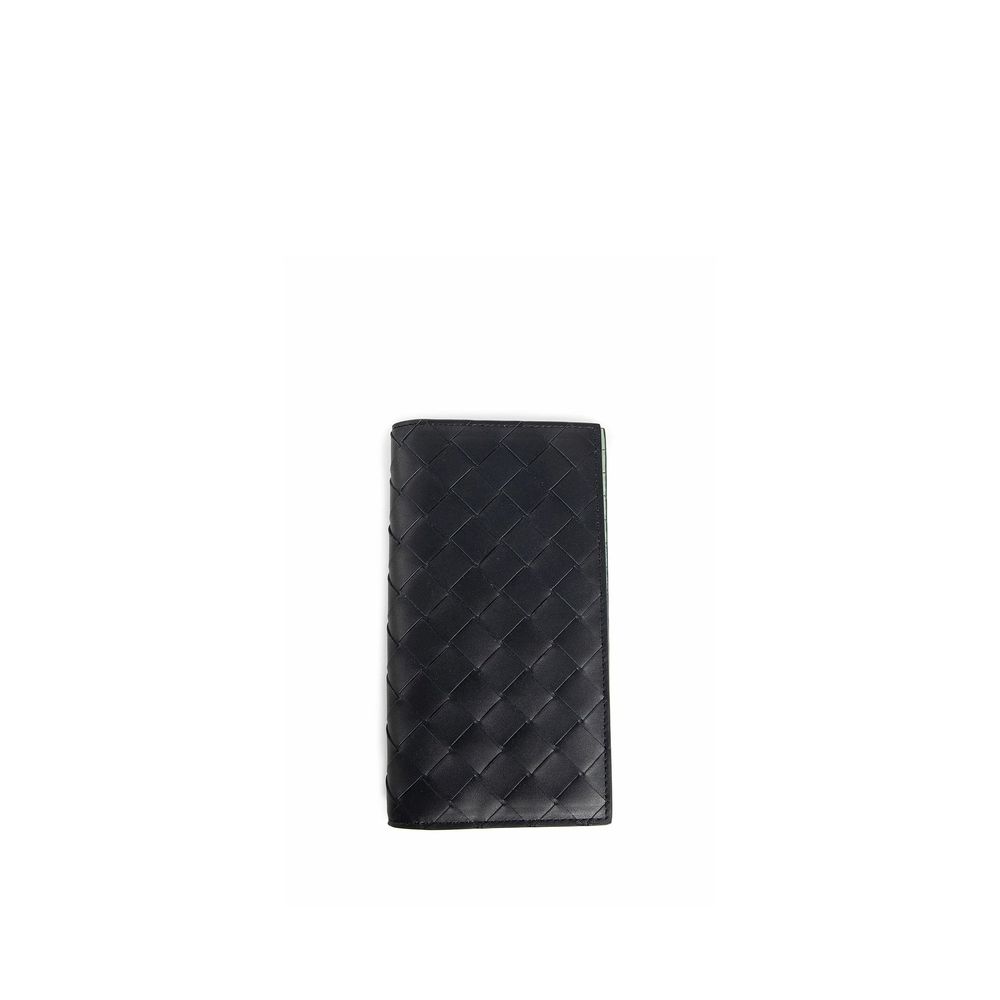 Bottega Veneta Schlanke lange Brieftasche aus Intrecciato