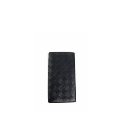 Bottega Veneta Schlanke lange Brieftasche aus Intrecciato