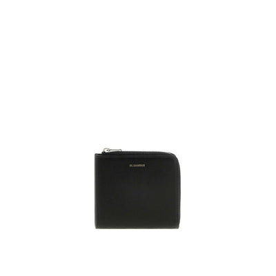Jil Sander Logo Nappa Geldbörse