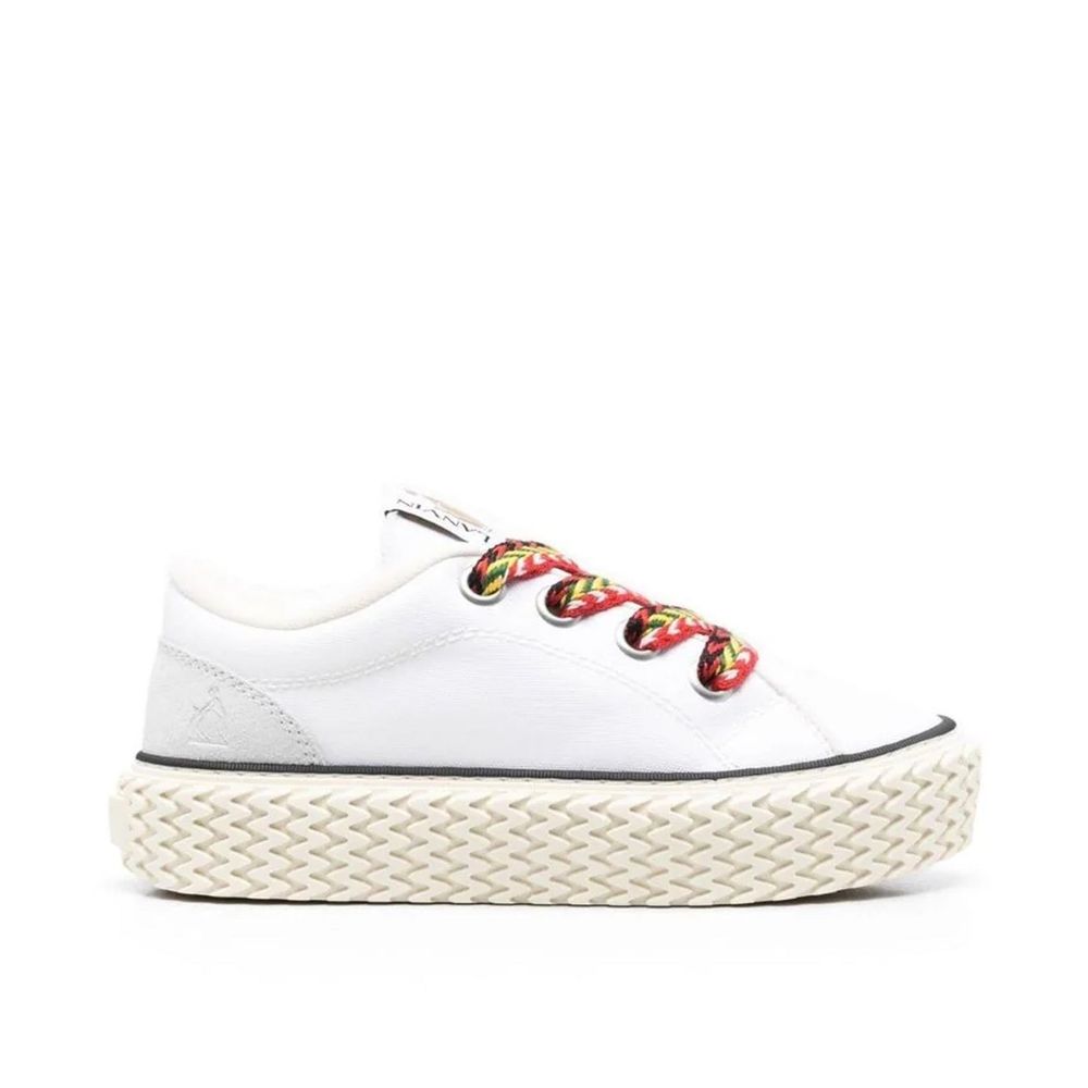 Lanvin Schnürsenkel-Sneakers aus Baumwolle