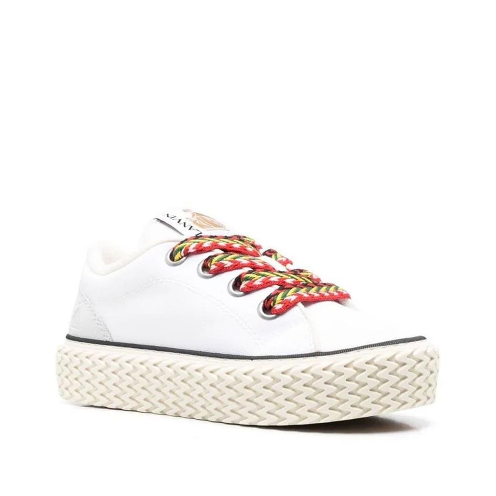 Lanvin Schnürsenkel-Sneakers aus Baumwolle