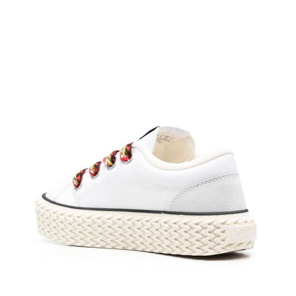 Lanvin Schnürsenkel-Sneakers aus Baumwolle