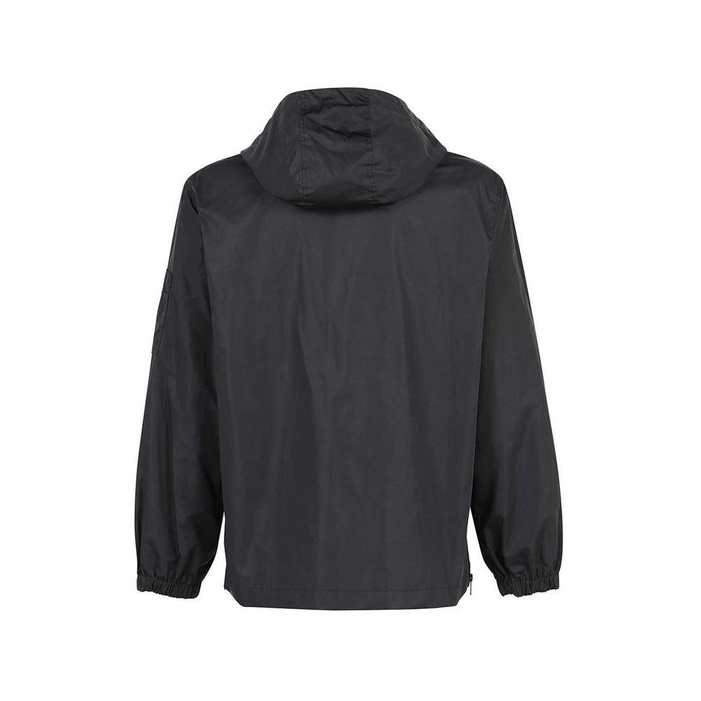 Lanvin Logo Windbreaker mit Kapuze