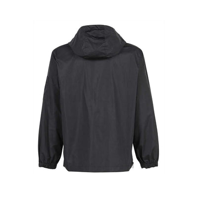 Lanvin Logo Windbreaker mit Kapuze