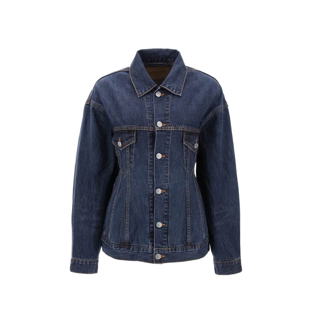 Balenciaga Sanduhr"-Denimjacke