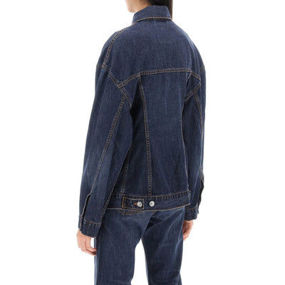 Balenciaga Sanduhr"-Denimjacke