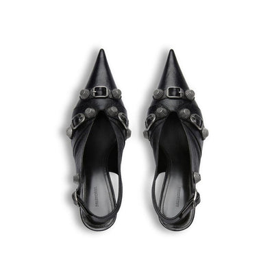 Balenciaga Cagole Slingback-Pumps