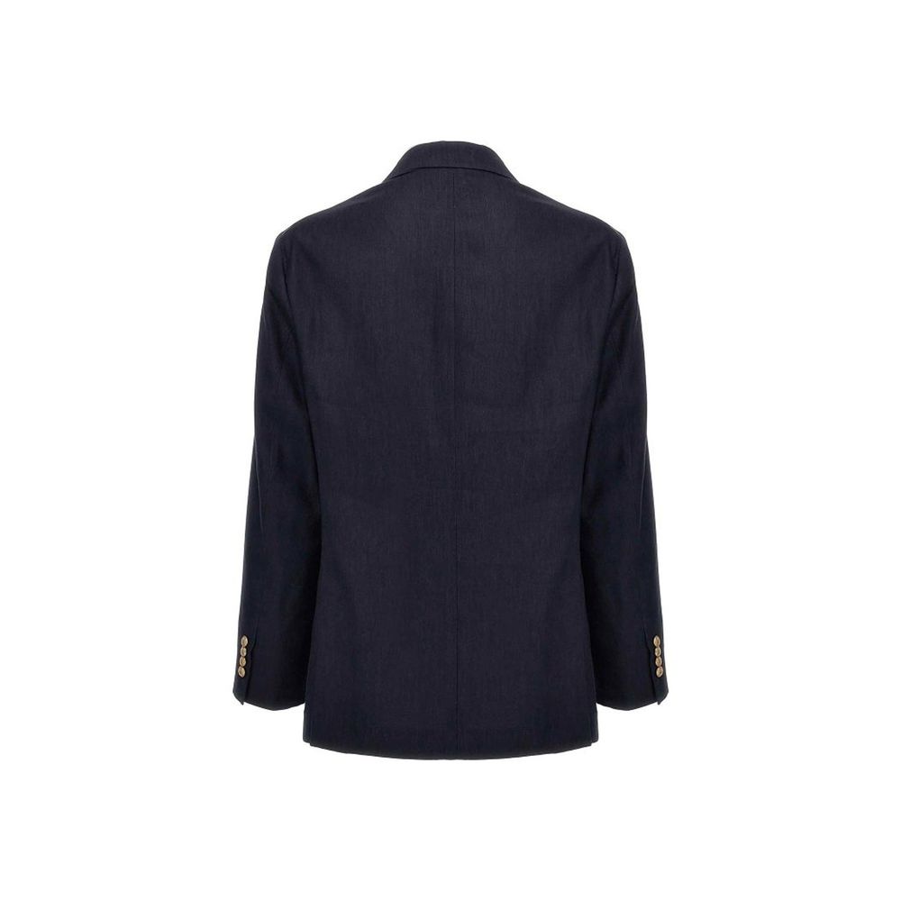 Brunello Cucinelli Jacke aus Leinen und Wolle