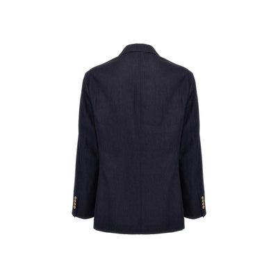 Brunello Cucinelli Jacke aus Leinen und Wolle