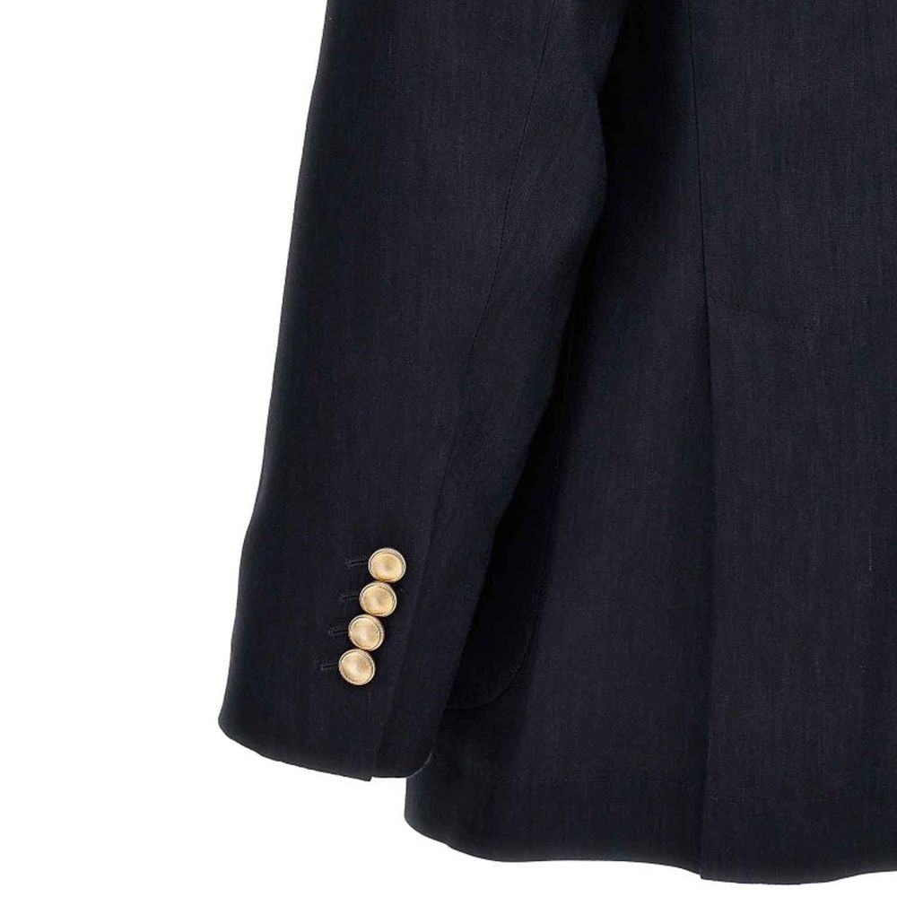 Brunello Cucinelli Jacke aus Leinen und Wolle