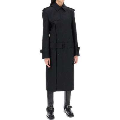 Burberry Trenchcoat aus Seidenmischung