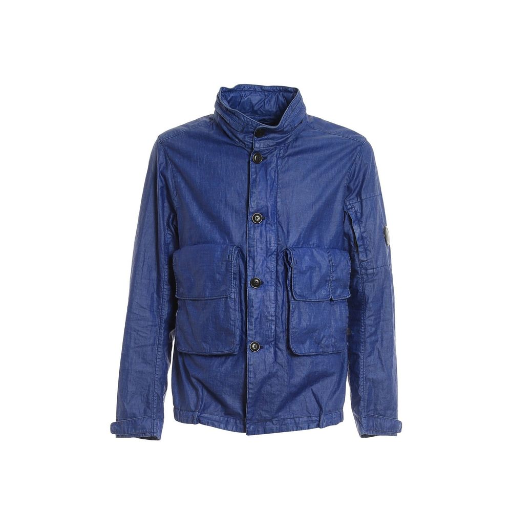 C.P. Company C.P Company Jacke aus gewachstem Leinen