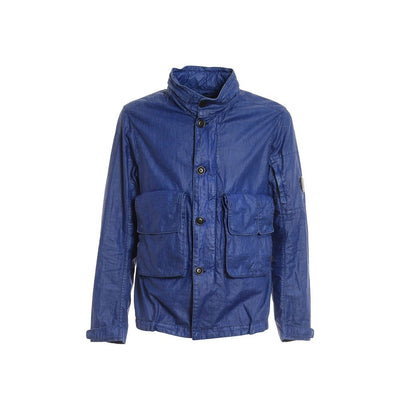C.P. Company C.P Company Jacke aus gewachstem Leinen