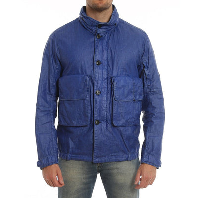 C.P. Company C.P Company Jacke aus gewachstem Leinen