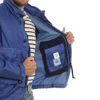 C.P. Company C.P Company Jacke aus gewachstem Leinen