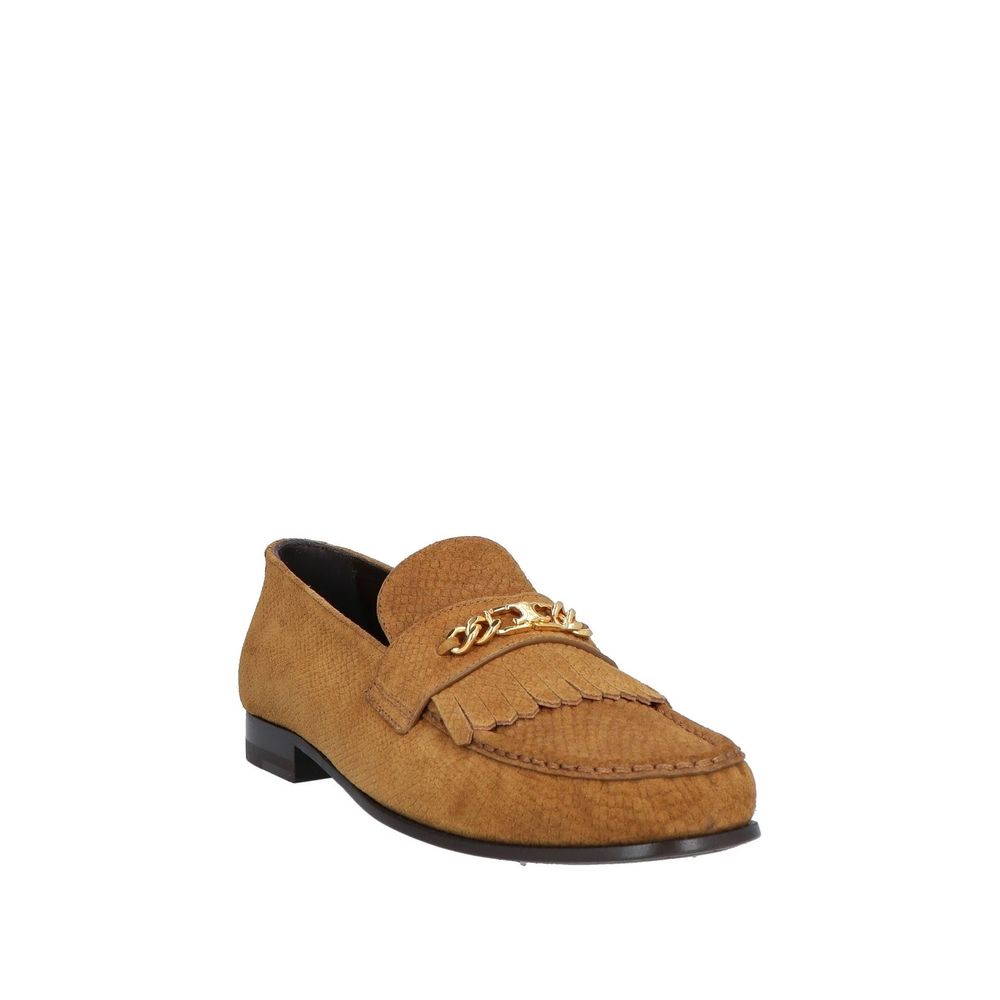 Celine Triomphe Fransen Loafers