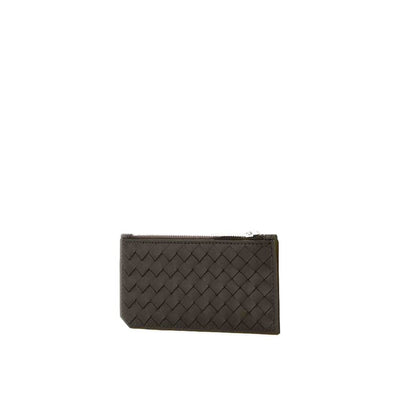 Bottega Veneta Intrecciato Kartenetui aus Leder