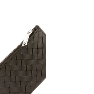 Bottega Veneta Intrecciato Kartenetui aus Leder
