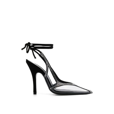The Attico Venus Chrom Slingback Pumps
