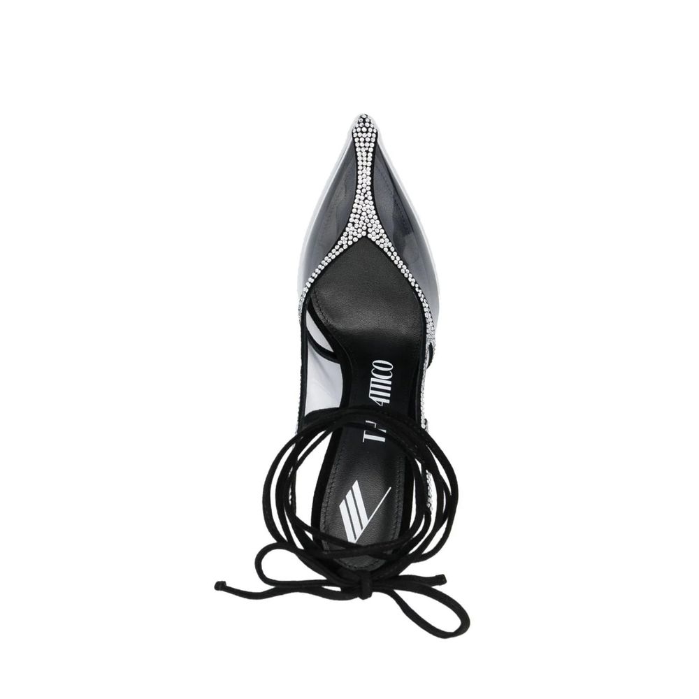 The Attico Venus Chrom Slingback Pumps