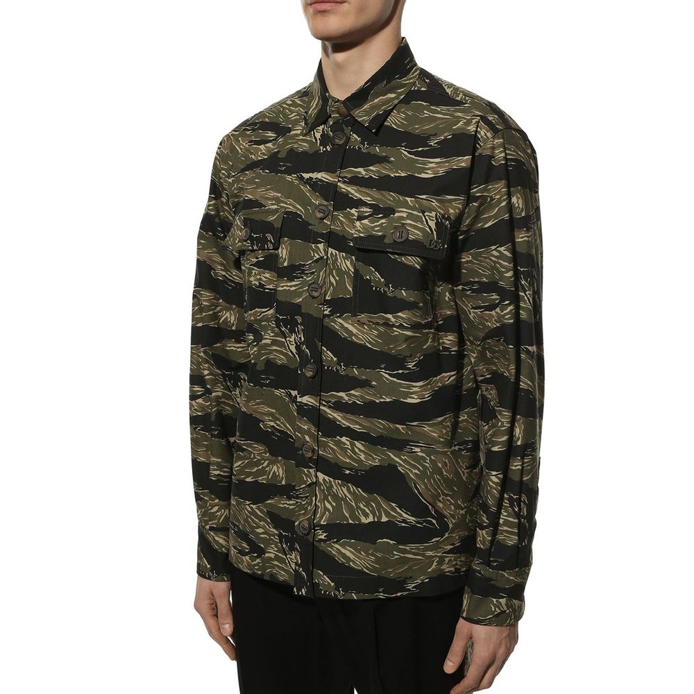 Dolce & Gabbana Camouflage Hemd