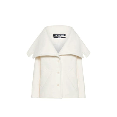 Jacquemus Le Caban Caruso Jacke mit Stehkragen