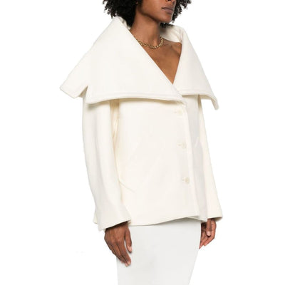 Jacquemus Le Caban Caruso Jacke mit Stehkragen