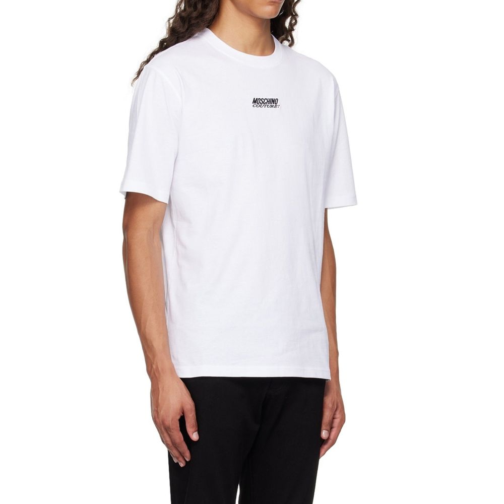 Moschino T-Shirt mit gesticktem Logo