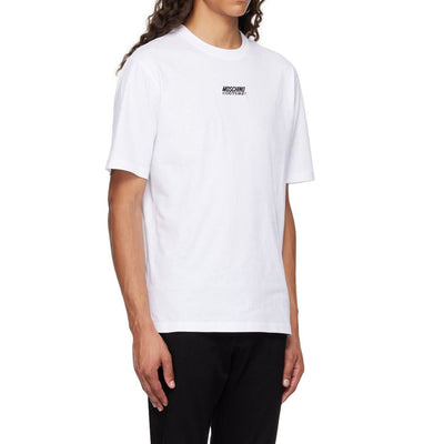 Moschino T-Shirt mit gesticktem Logo