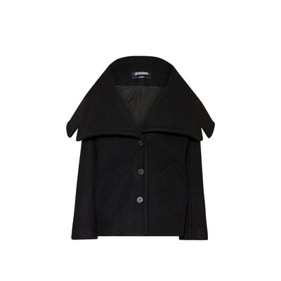 Jacquemus Le Caban Caruso Jacke mit Stehkragen