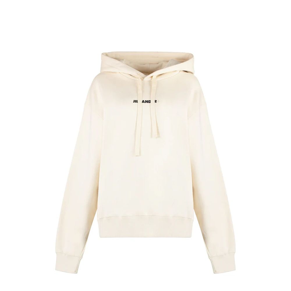 Jil Sander Sweatshirt mit Kapuze aus Baumwolle