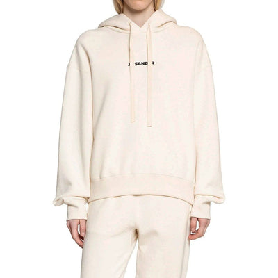 Jil Sander Sweatshirt mit Kapuze aus Baumwolle