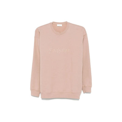 Saint Laurent Logo-Sweatshirt aus Baumwolle
