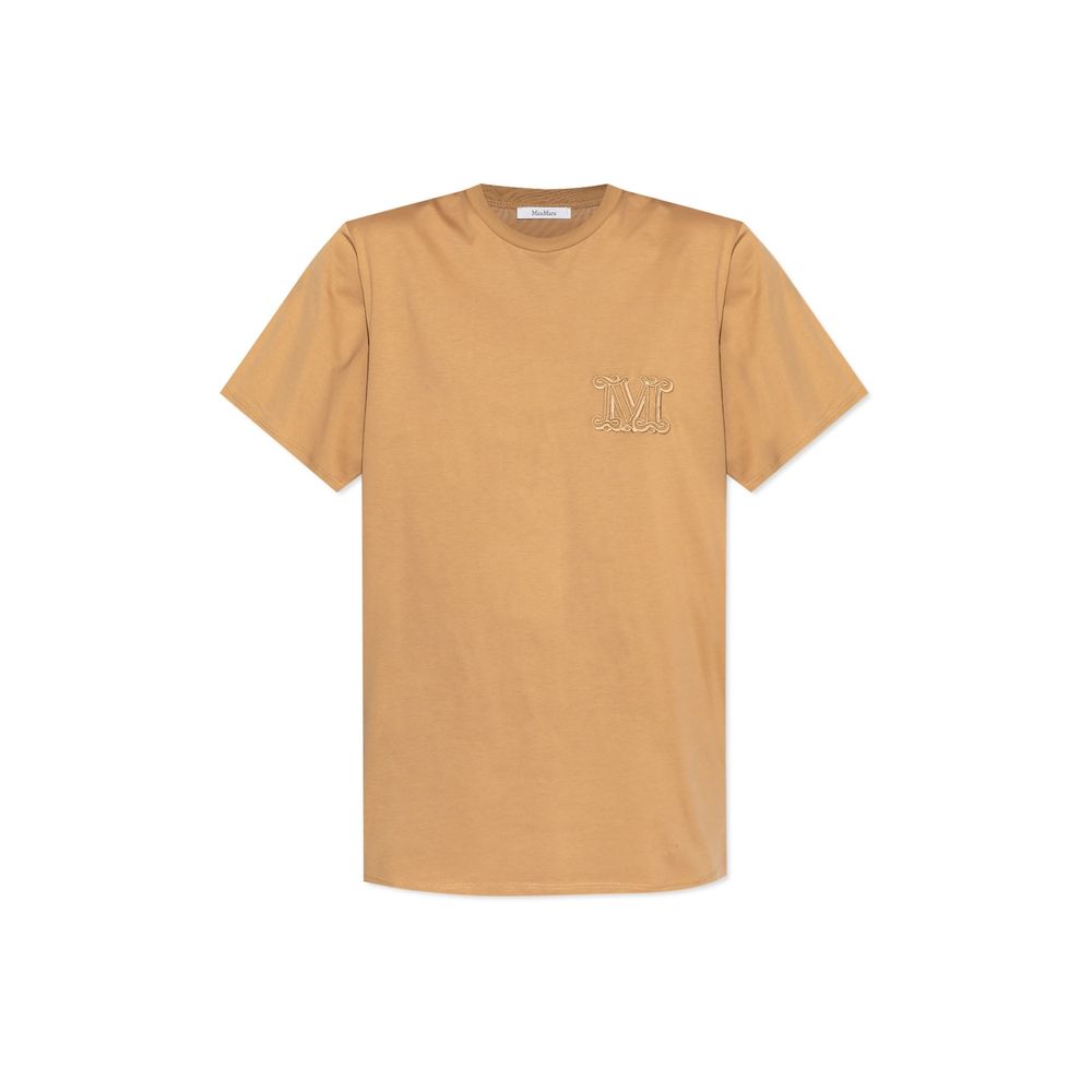 Max Mara T-Shirt mit Logostickerei von Mango