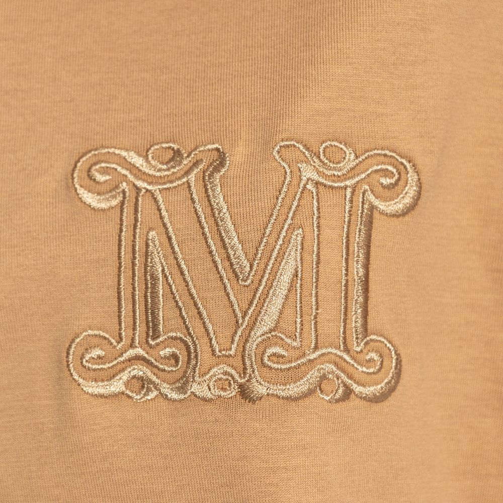 Max Mara T-Shirt mit Logostickerei von Mango